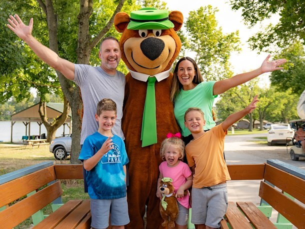Private Wagon Ride with Yogi Bear, Boo Boo, and Cindy Bear of Jellystone Park™ Cleveland Sandusky