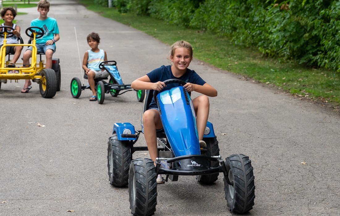 Pedal Carts at Jellystone Park™ Frankenmuth