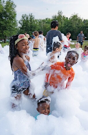 Foam Parties at Jellystone Park™ Grayling