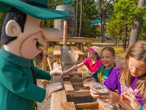 Gem Mining at Jellystone Park™ Grayling