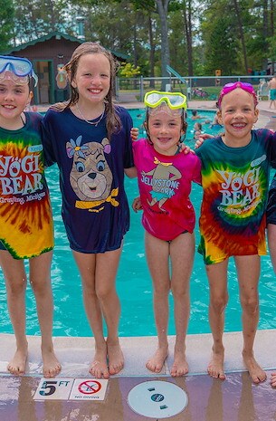 Cool off in our pool! at Jellystone Park™ Grayling