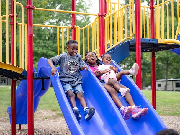 Playground of Jellystone Park™ Lake of the North