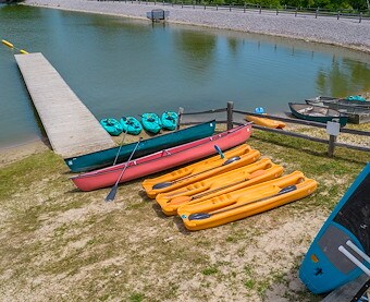 Boat rentals at Jellystone Park™ North Port Huron