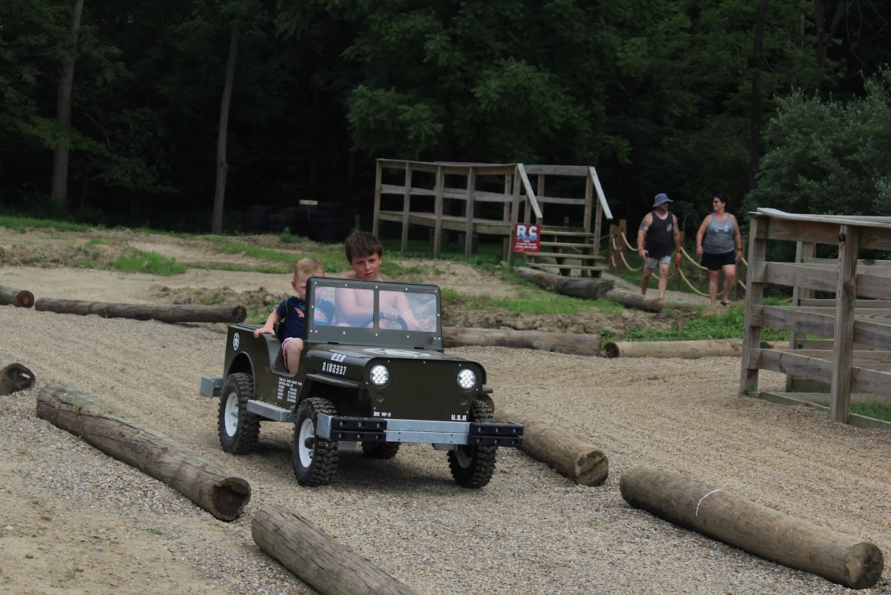 Children riding in Mini Car