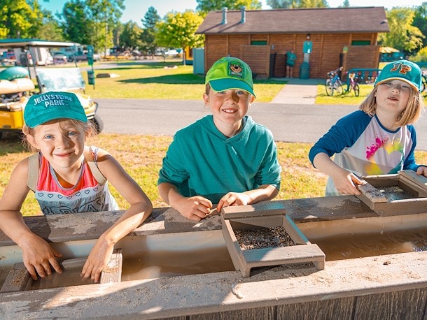 Gem Mining at Jellystone Park™ Petoskey