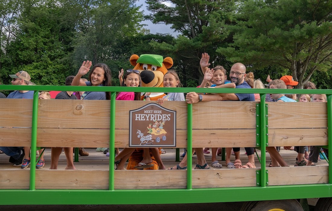 Tour the Camp-Resort with Yogi Bear™ at Jellystone Park™ Petoskey