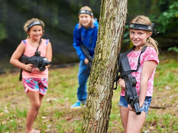 Outdoor Laser Tag at Jellystone Park™ South Haven