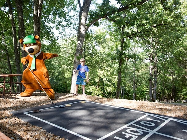 Shuffleboard at Jellystone Park™ St. Louis West