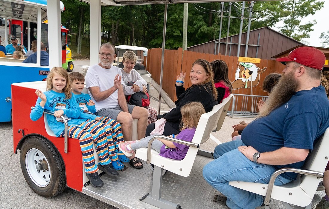 Toot! Toot! All Aboard the Train Ride! 