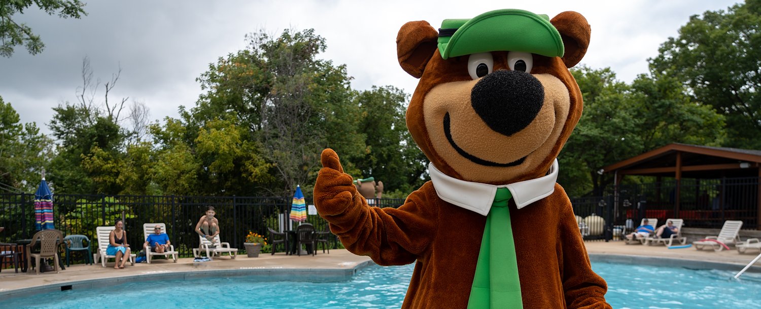 Jellystone Park™ St. Louis West Yogi with water background