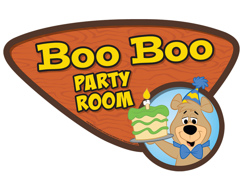 Party room with themed décor (pirate or princess)