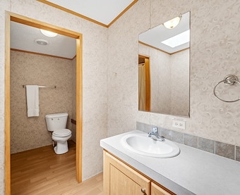 Clean, Modern Bathhouses in Jellystone Park, Caledonia