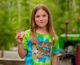 Milk and Cookies with a Character of Jellystone Park, Caledonia