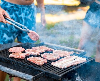 Propane Flat Top Grill Rental at Jellystone Park™ Jackson East