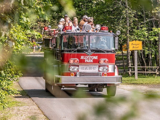 Fire Truck at Jellystone Park™ Woodstock