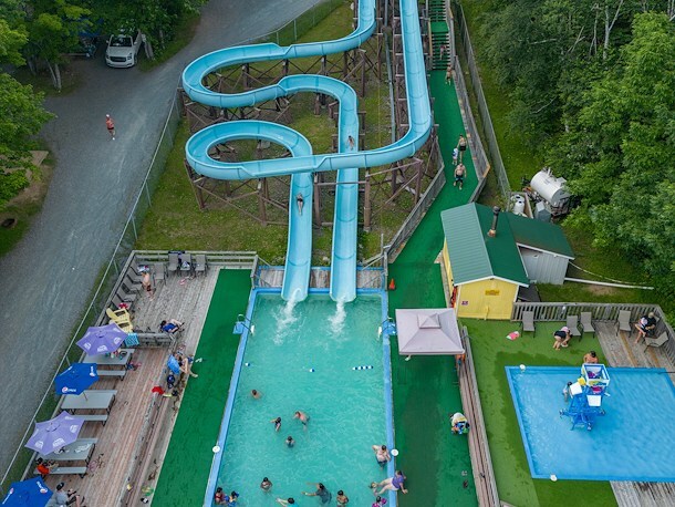 Water Slides at Jellystone Park™ Woodstock
