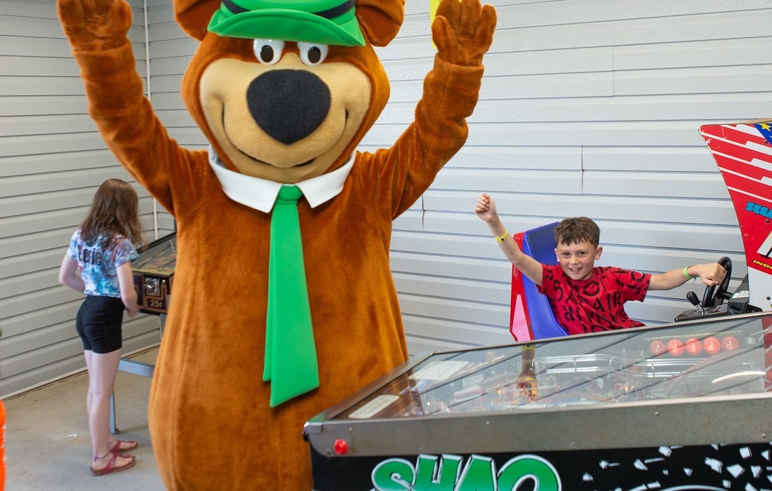 The Best Arcade Games Around at Jellystone Park™ Woodstock