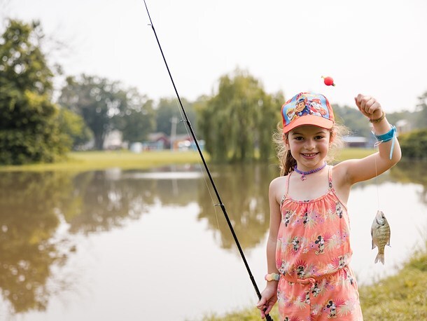 Stocked River Trout Fishing at Jellystone Park™ Cherokee
