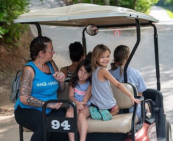 Golf Cart Rental at Jellystone Park™ Golden Valley