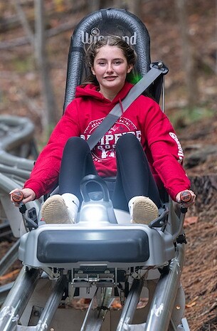 Ride through Cove Mountain up to 25mph at Jellystone Park™ Golden Valley