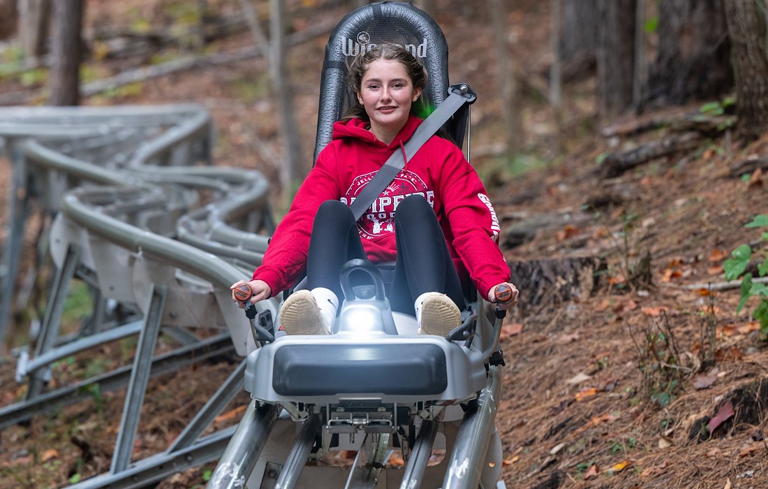 Ride through Cove Mountain up to 25mph at Jellystone Park™ Golden Valley