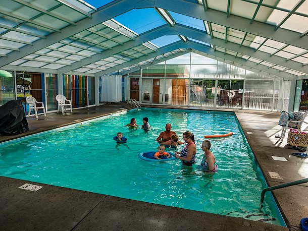 Indoor Heated Pool at Jellystone Park™ Tabor City