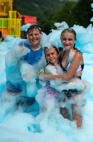 Foam Parties at Jellystone Park™ Glen Ellis