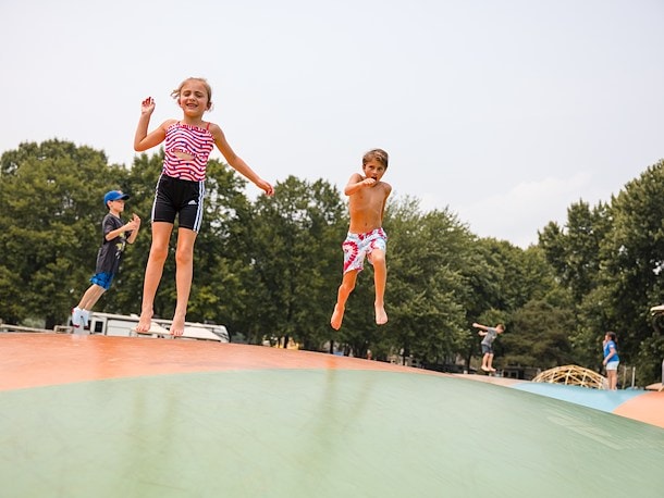 Jumping Pillow at Jellystone Park Lakes Region