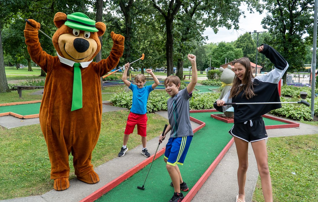 Play Mini Golf on 18 Holes, Jellystone Park™ Lakes Region