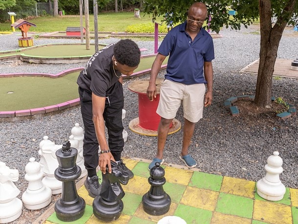 Giant Chess at Jellystone Park™ Kingston