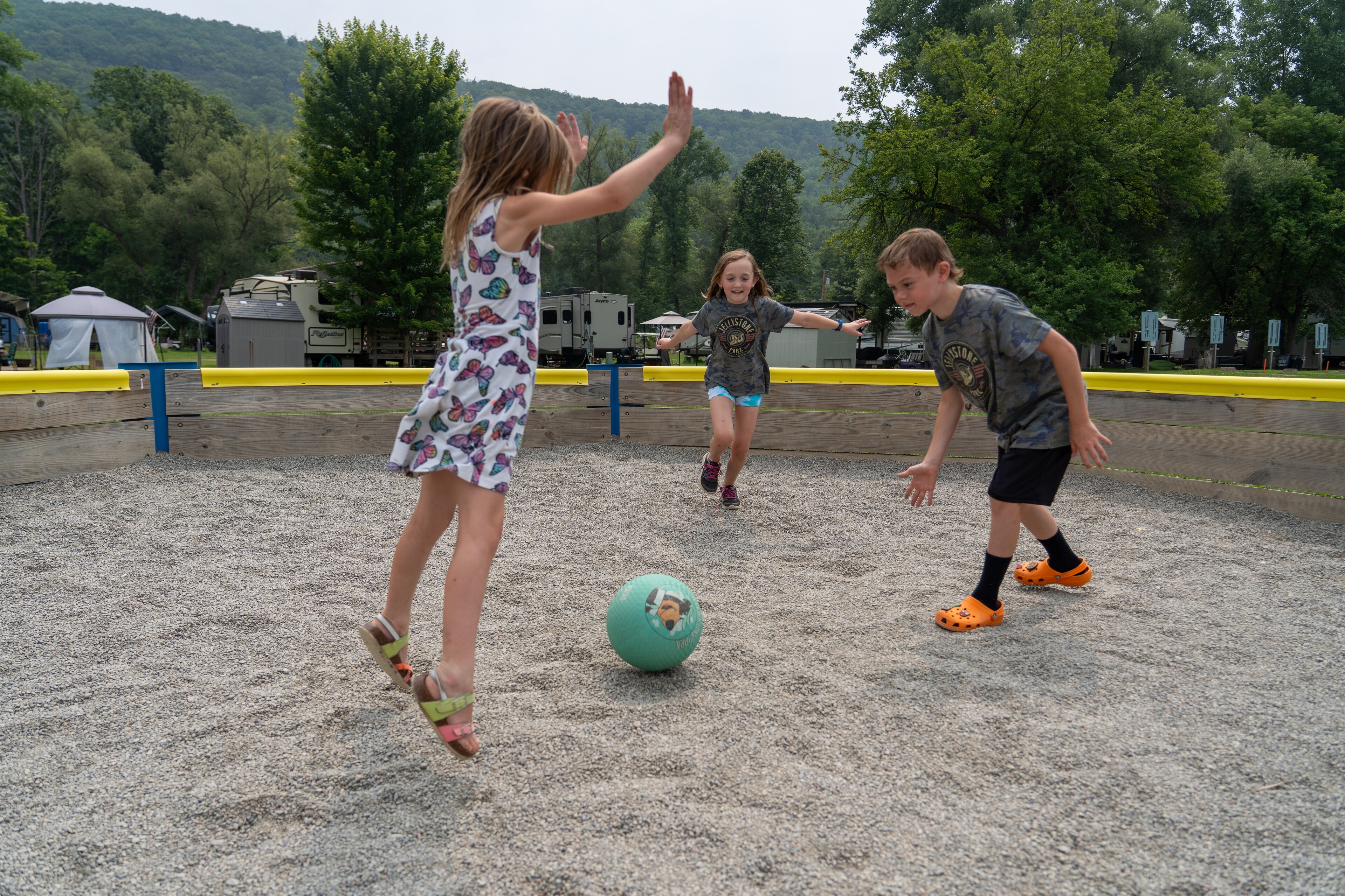 Gaga Ball at Jellystone Park™ Finger Lakes