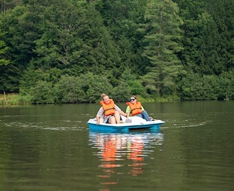 Paddle Boat at Jellystone Park™ Finger Lakes