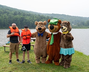 Electric Boat at Jellystone Park