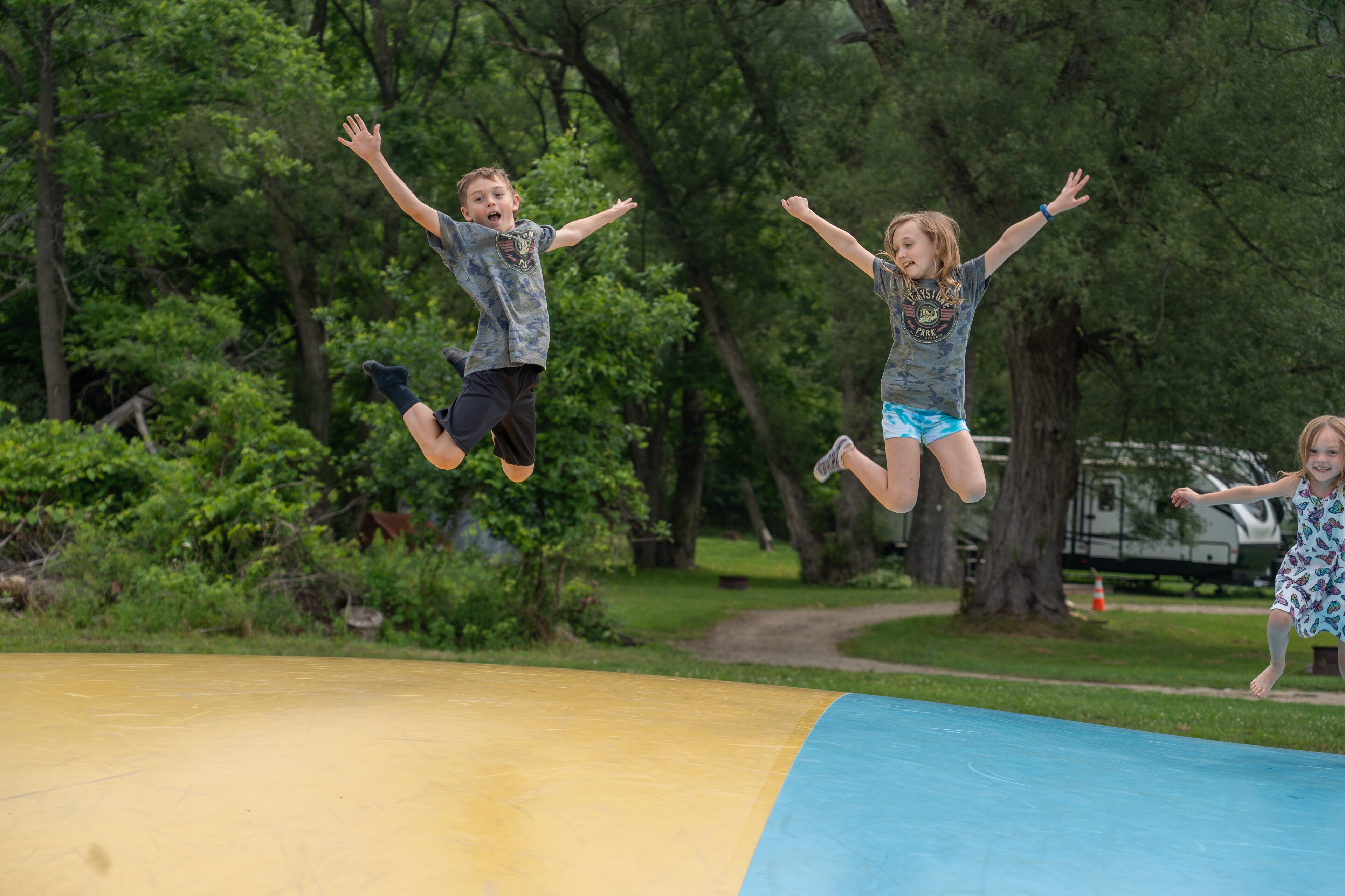 Jumping Pillow at Jellystone Park™ Finger Lakes