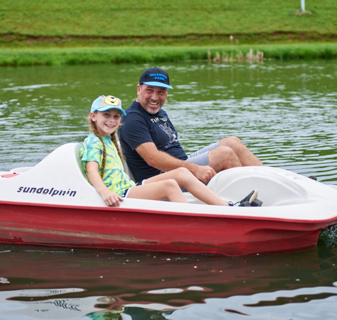 Pedal Boat at Jellystone Park™ Binghamton