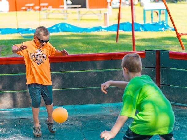 Gaga Ball at Jellystone Park™ Chautauqua County