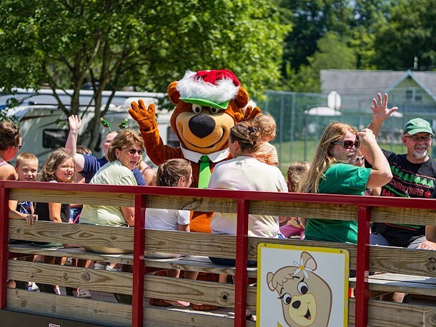 Wagon Rides at Jellystone Park Chautauqua