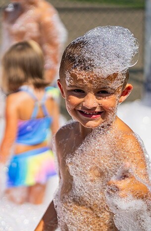 Foam Parties at Jellystone Park™ Chautauqua County
