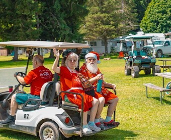 Golf Cart Rentals at Jellystone Park Chautauqua