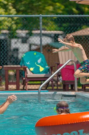 Swimming Pool at Jellystone Park Chautauqua