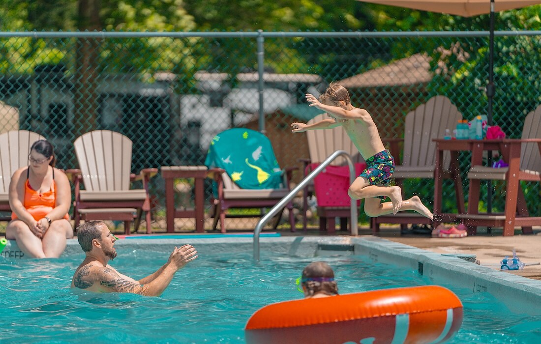 Swimming Pool at Jellystone Park Chautauqua