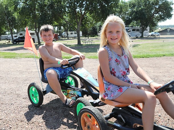 Pedal Carts at Jellystone Park™ Finger Lakes