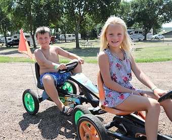 Pedal Cart at Jellystone Park™ Finger Lakes