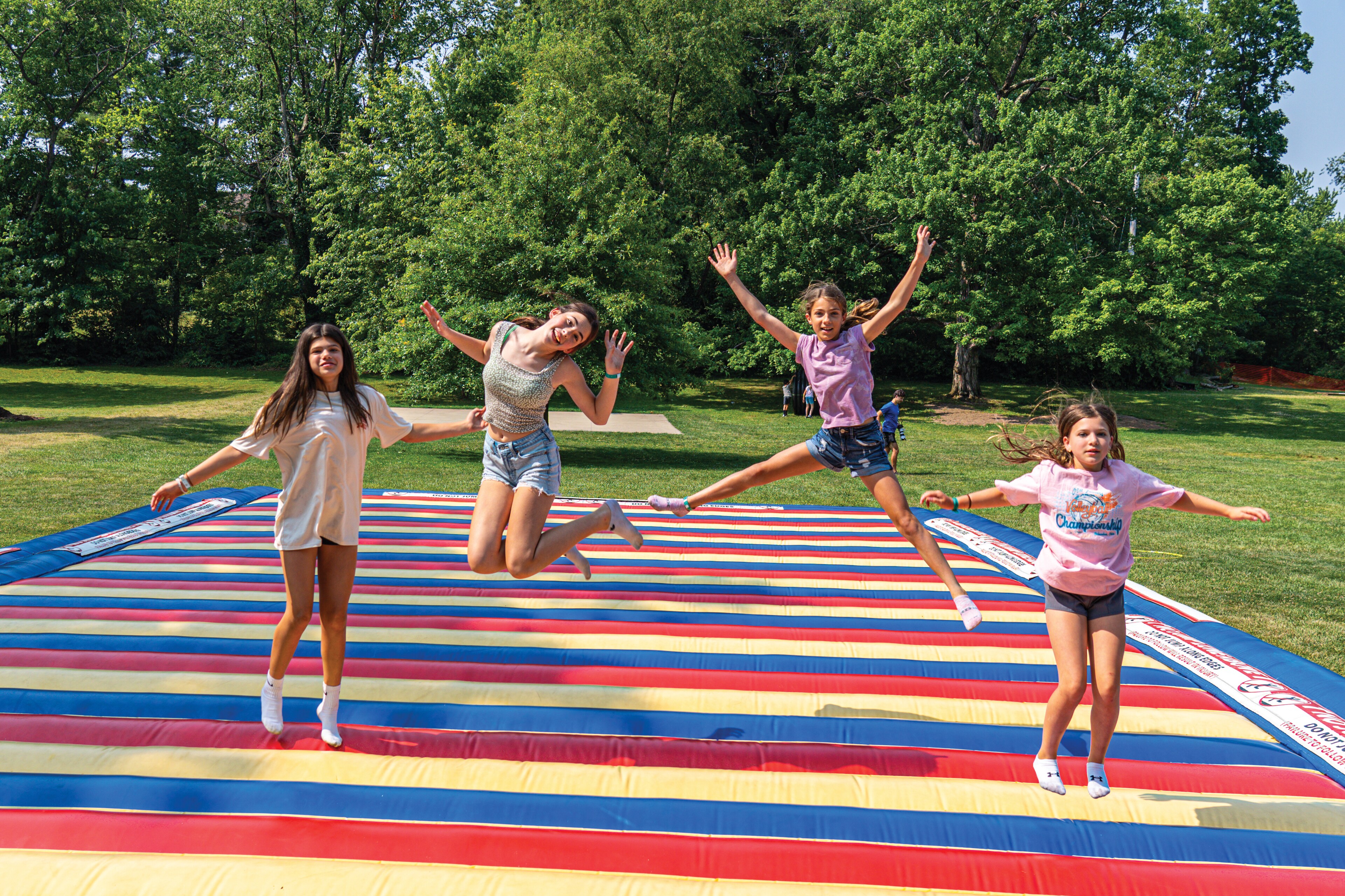 Jump Pad at Jellystone Park™ Hocking Hills