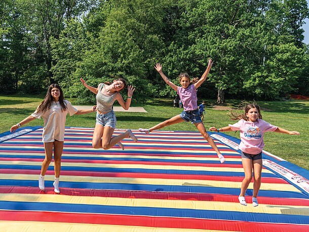 Jump Pad at Jellystone Park™ Hocking Hills