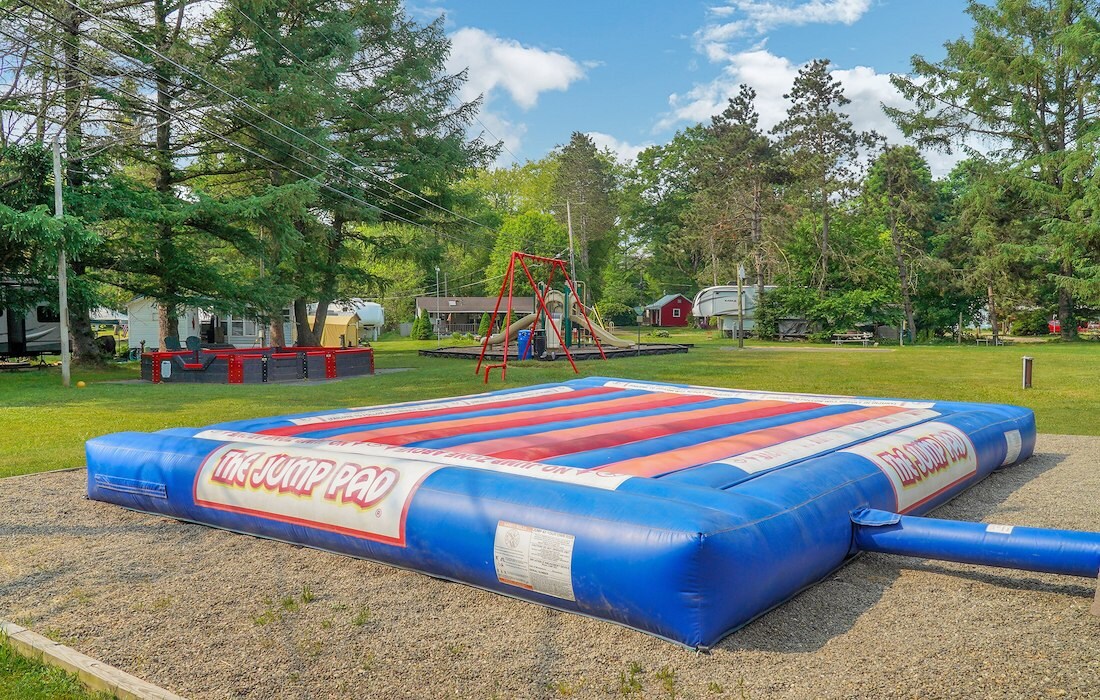 Jumping Pillow at Jellystone Park Chautauqua