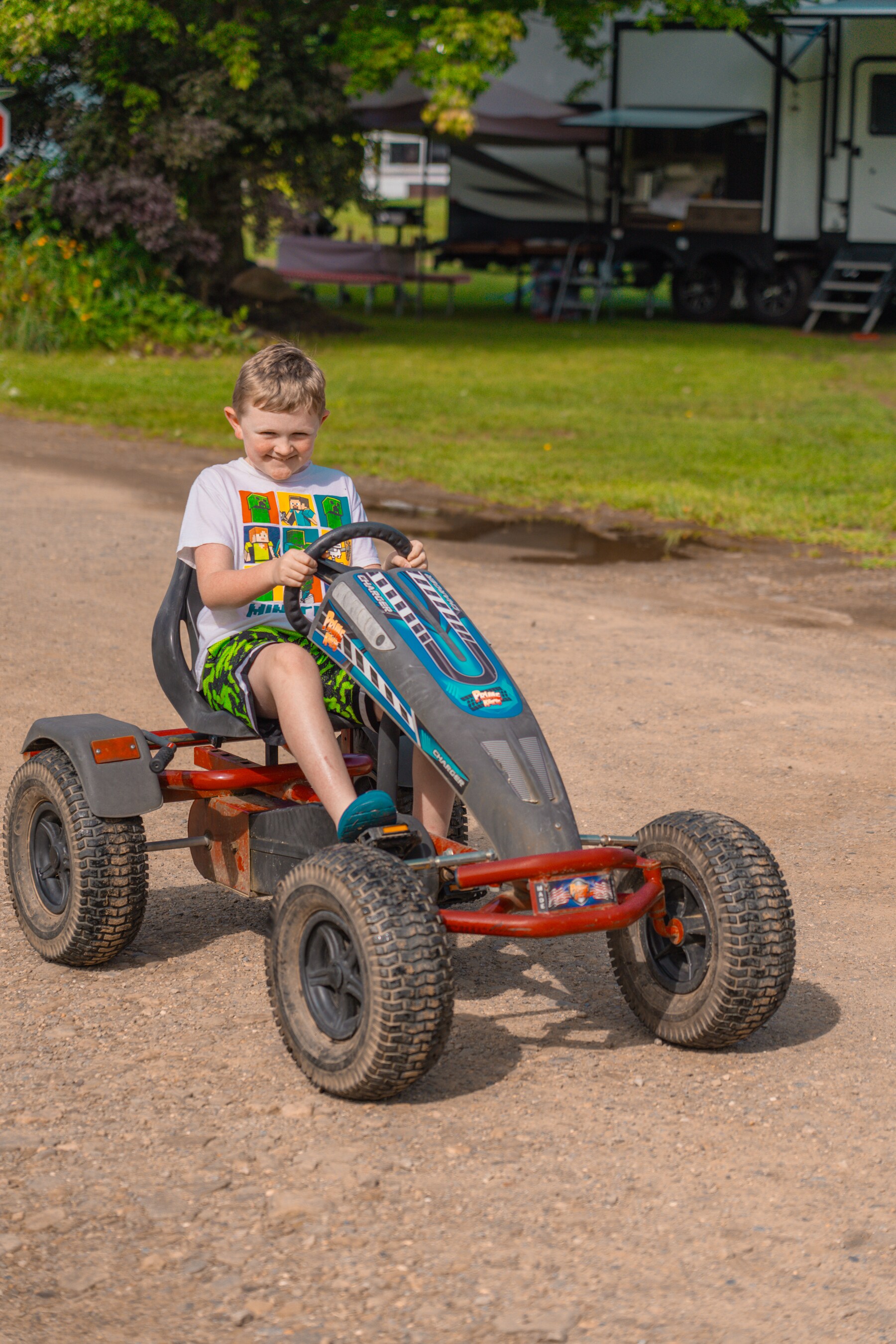 Pedal Cart Rentals at Jellystone Park Chautauqua