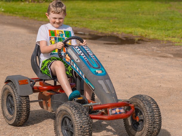 Pedal Cart Rentals at Jellystone Park Chautauqua