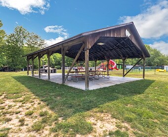 Covered Pavilion at Jellystone Park™ Catskills Region