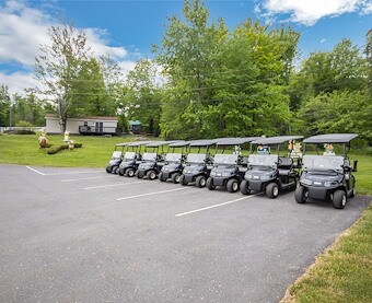 Golf Cart Add-On at Jellystone Park™ Catskills Region